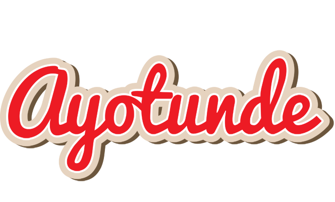 Ayotunde chocolate logo