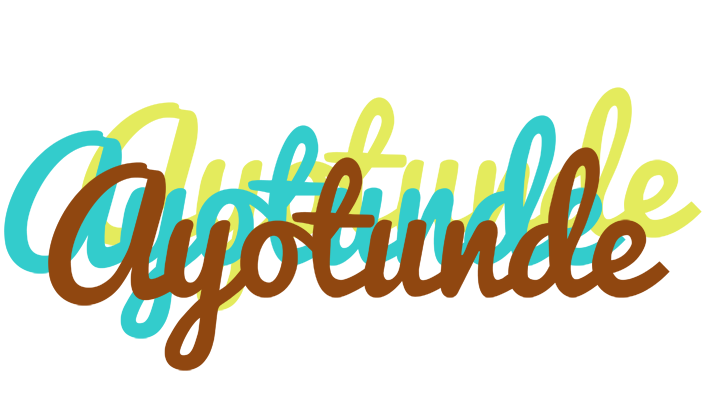 Ayotunde cupcake logo