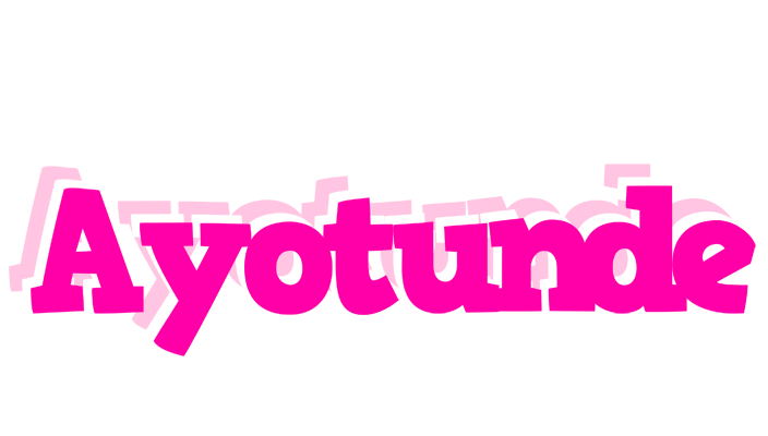 Ayotunde dancing logo