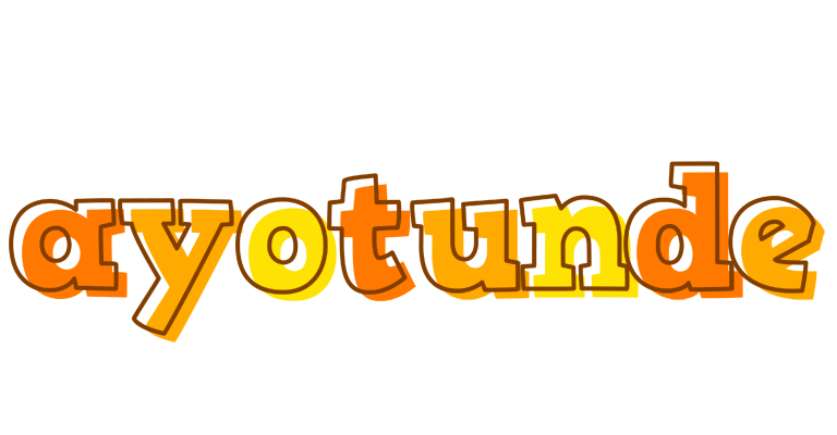 Ayotunde desert logo