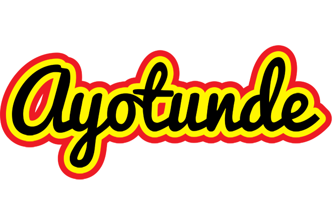 Ayotunde flaming logo