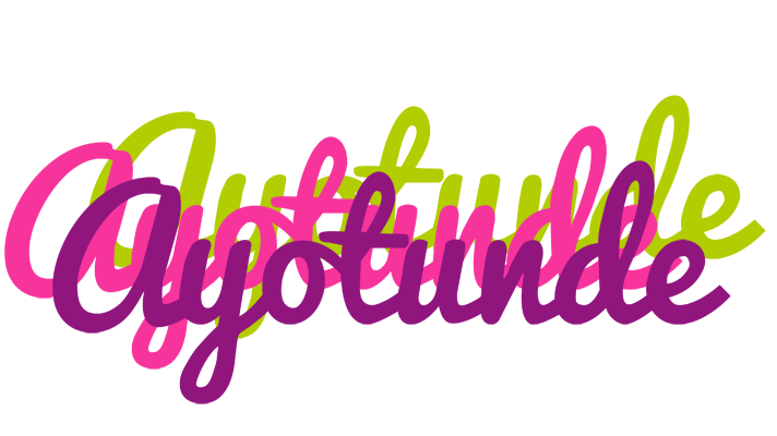 Ayotunde flowers logo