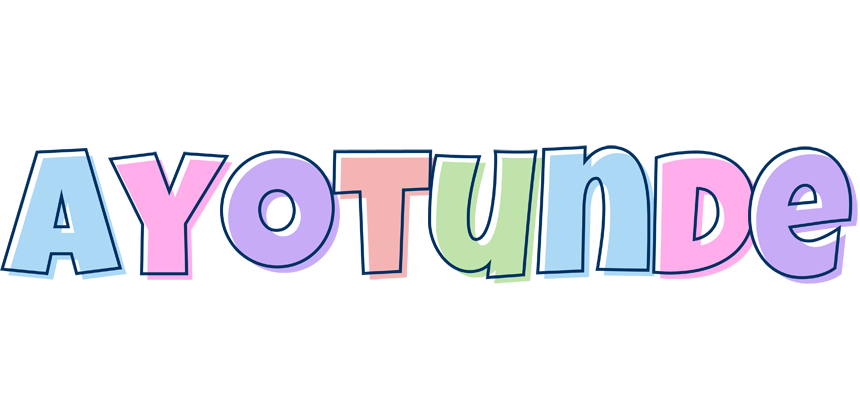 Ayotunde pastel logo