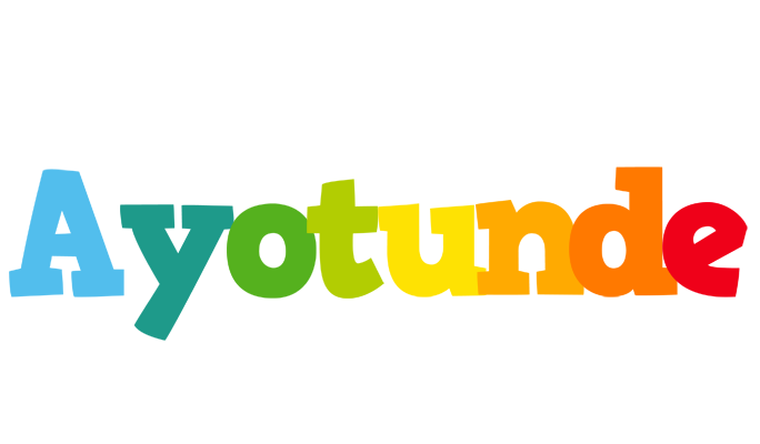 Ayotunde rainbows logo