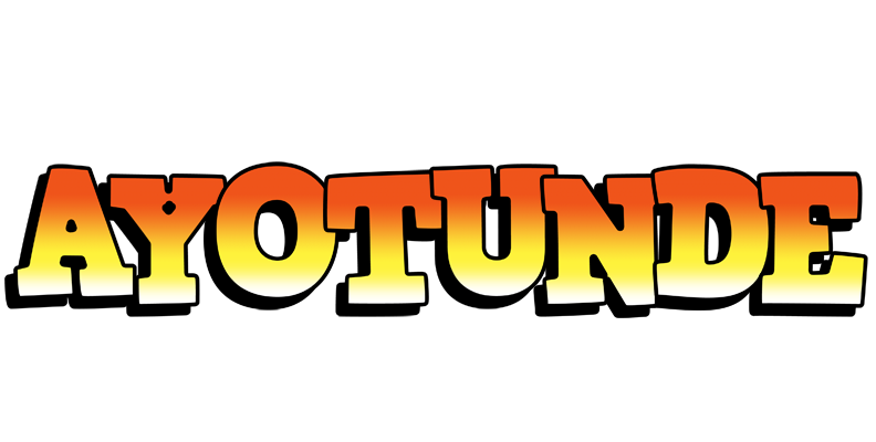 Ayotunde sunset logo