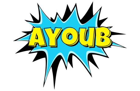 Ayoub amazing logo