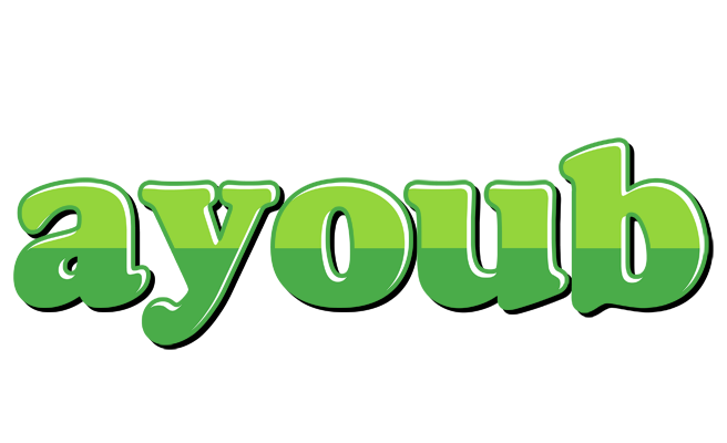 Ayoub apple logo