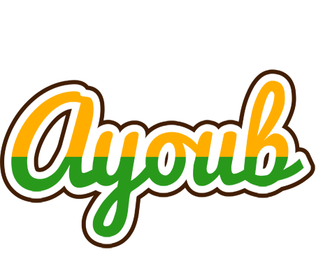 Ayoub banana logo