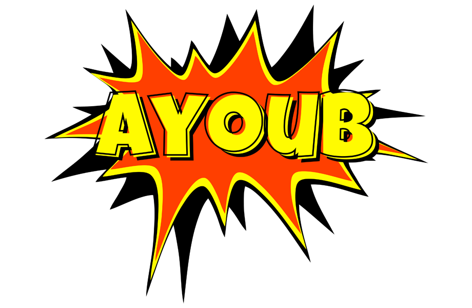 Ayoub bazinga logo