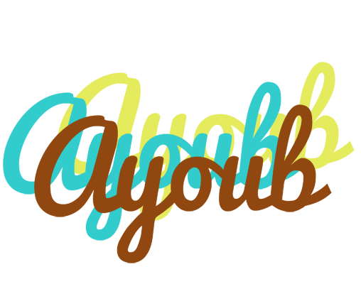 Ayoub cupcake logo