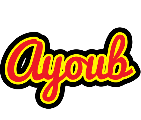 Ayoub fireman logo