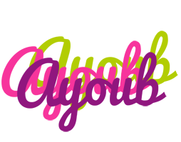 Ayoub flowers logo
