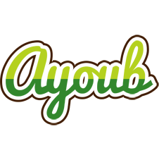 Ayoub golfing logo