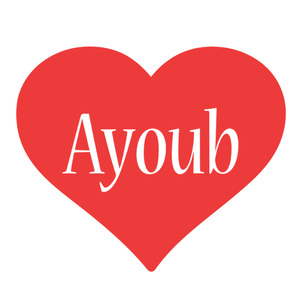 Ayoub love logo