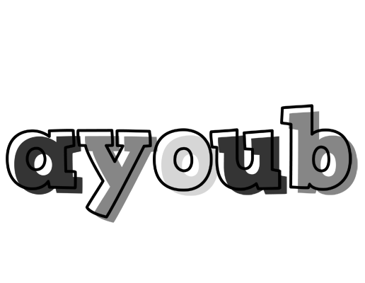 Ayoub night logo