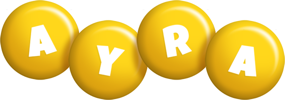 Ayra candy-yellow logo