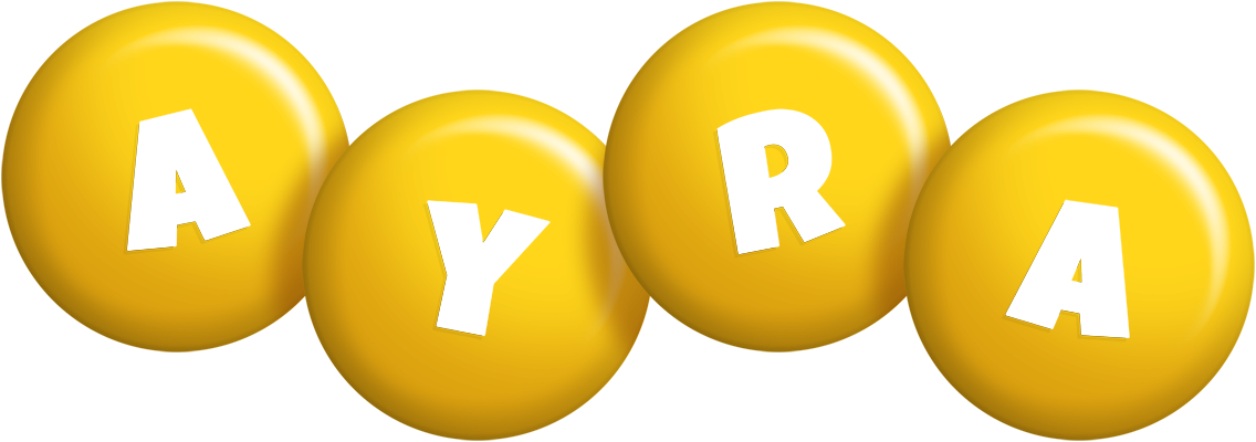 Ayra candy-yellow logo