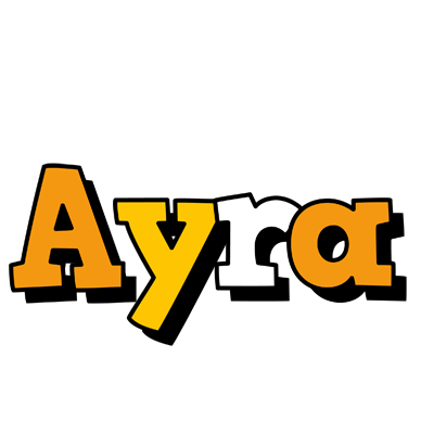 Ayra cartoon logo