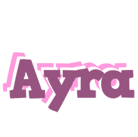 Ayra relaxing logo