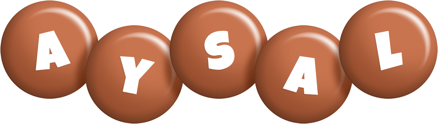 Aysal candy-brown logo