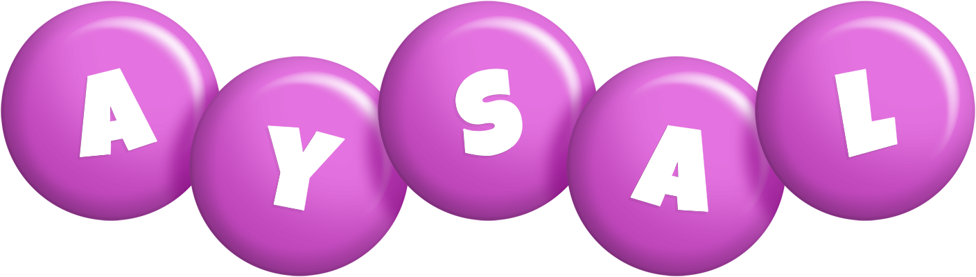 Aysal candy-purple logo