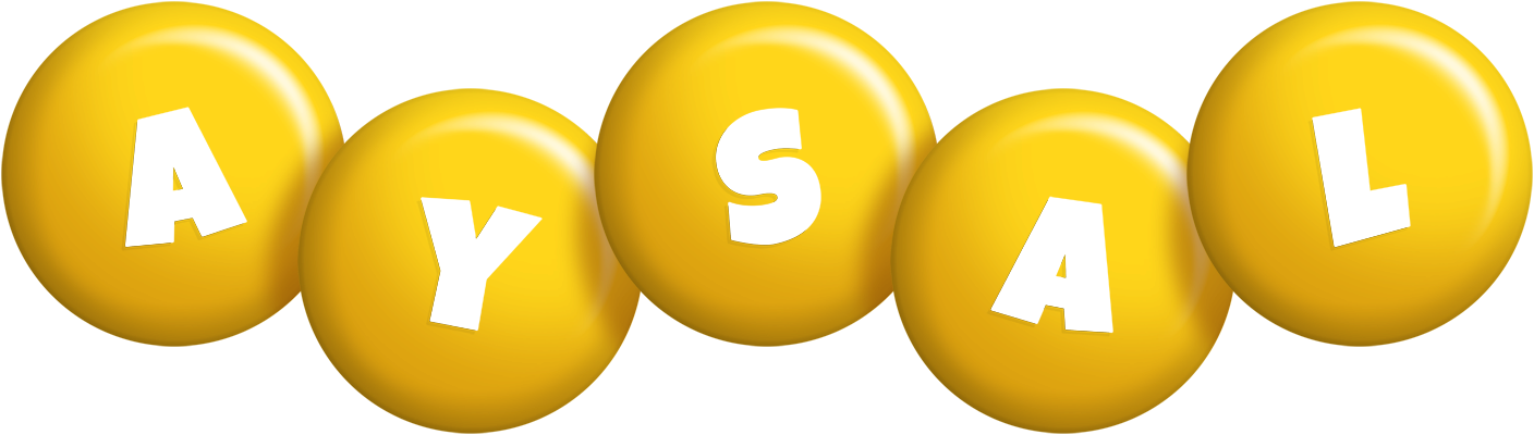 Aysal candy-yellow logo