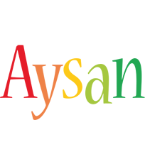 Aysan birthday logo