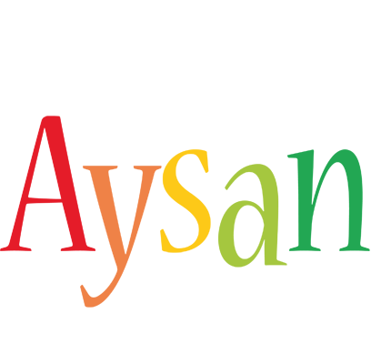 Aysan birthday logo