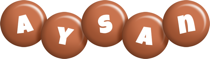 Aysan candy-brown logo