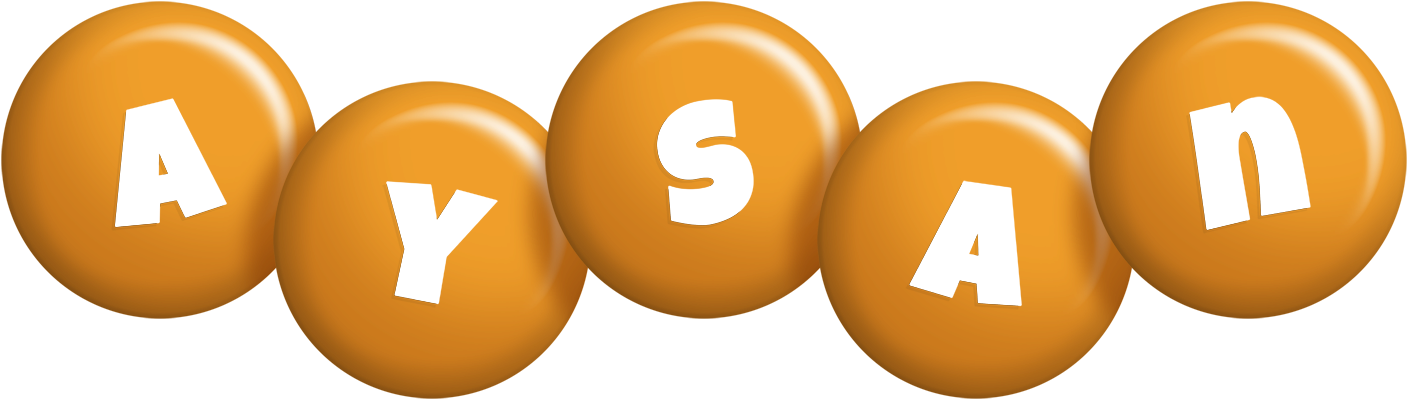 Aysan candy-orange logo