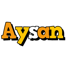 Aysan cartoon logo