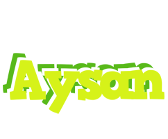 Aysan citrus logo