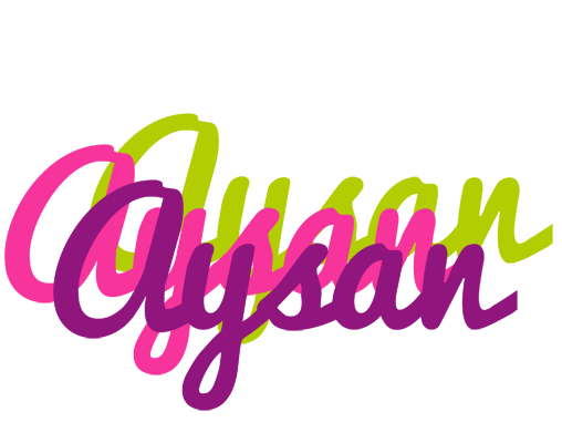 Aysan flowers logo