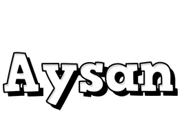 Aysan snowing logo