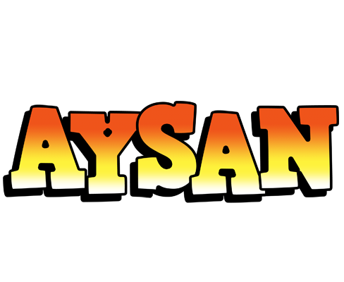 Aysan sunset logo