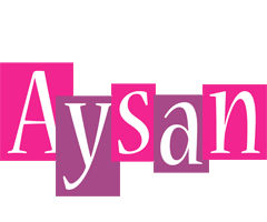 Aysan whine logo