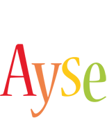 Ayse birthday logo