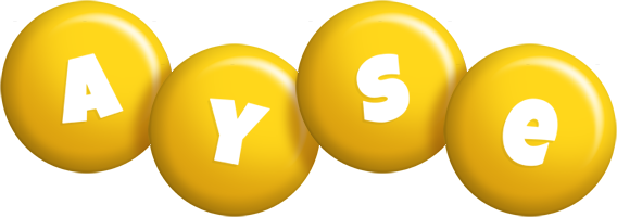 Ayse candy-yellow logo