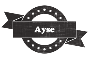 Ayse grunge logo