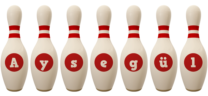 Aysegül bowling-pin logo