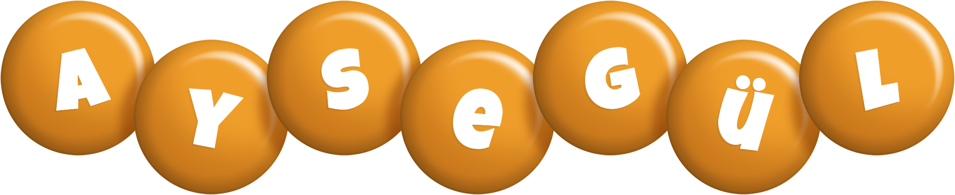 Aysegül candy-orange logo