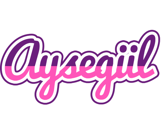 Aysegül cheerful logo