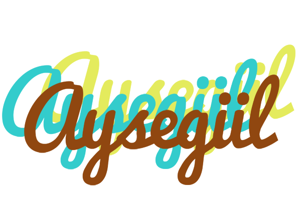 Aysegül cupcake logo