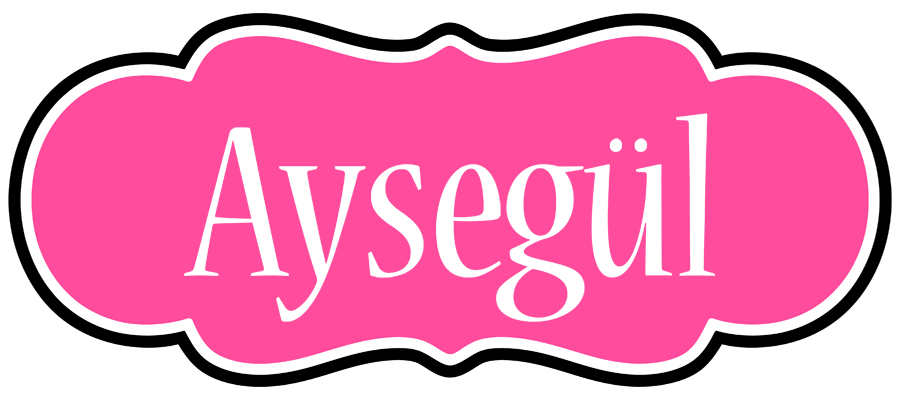 Aysegül invitation logo