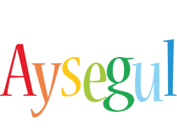 Aysegul birthday logo