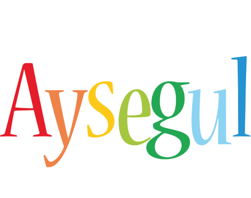 Aysegul birthday logo