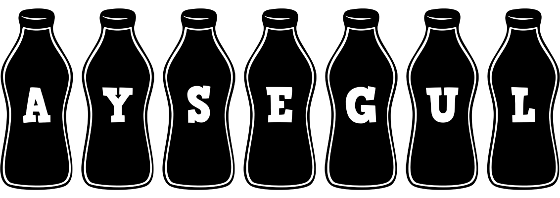 Aysegul bottle logo