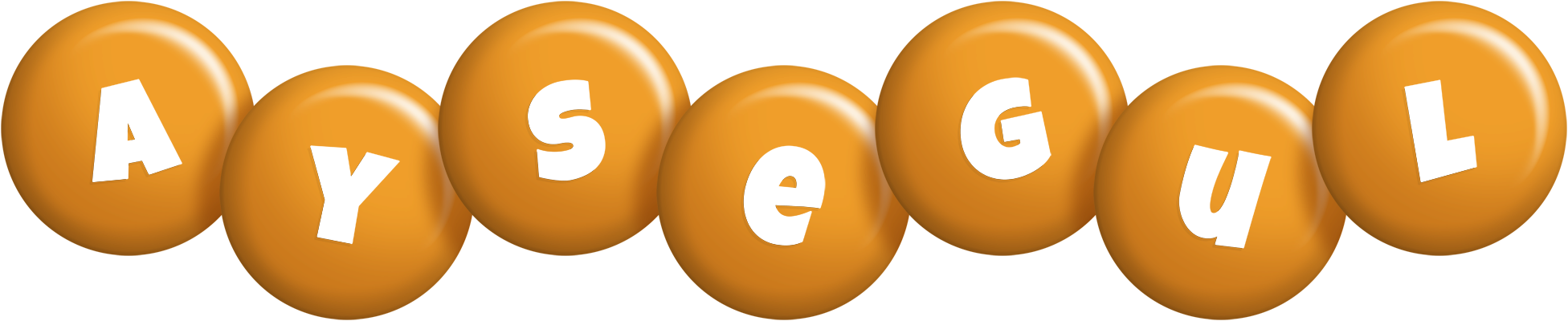 Aysegul candy-orange logo