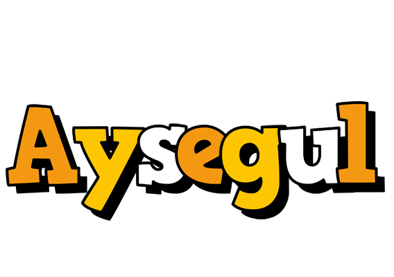 Aysegul cartoon logo