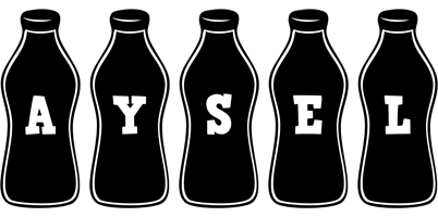 Aysel bottle logo